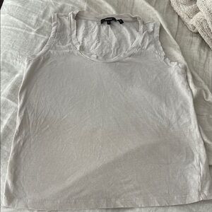 Theory Cream Tank Top